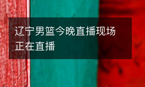 遼寧男籃今晚直播現(xiàn)場正在直播