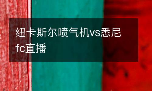 紐卡斯?fàn)枃姎鈾Cvs悉尼fc直播