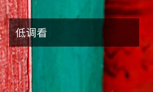 低調(diào)看