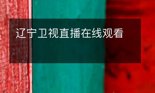 遼寧衛(wèi)視直播在線觀看